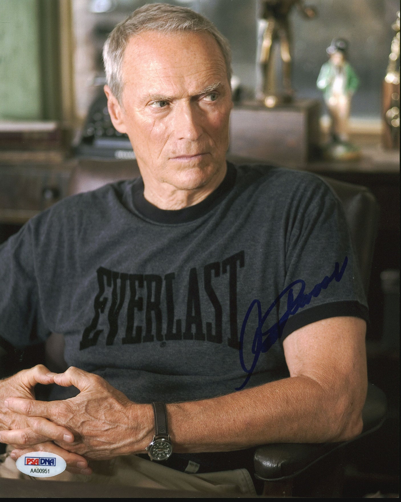 Clint Eastwood Million Dollar Baby Authentic Signed 8x10 Photo PSA/DNA #AA00951