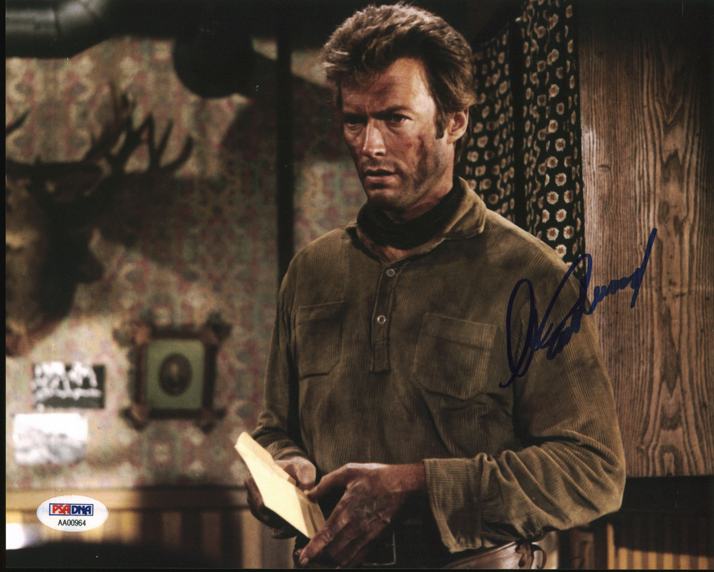 Clint Eastwood Hang 'Em High Authentic Signed 8x10 Photo PSA/DNA #AA00964