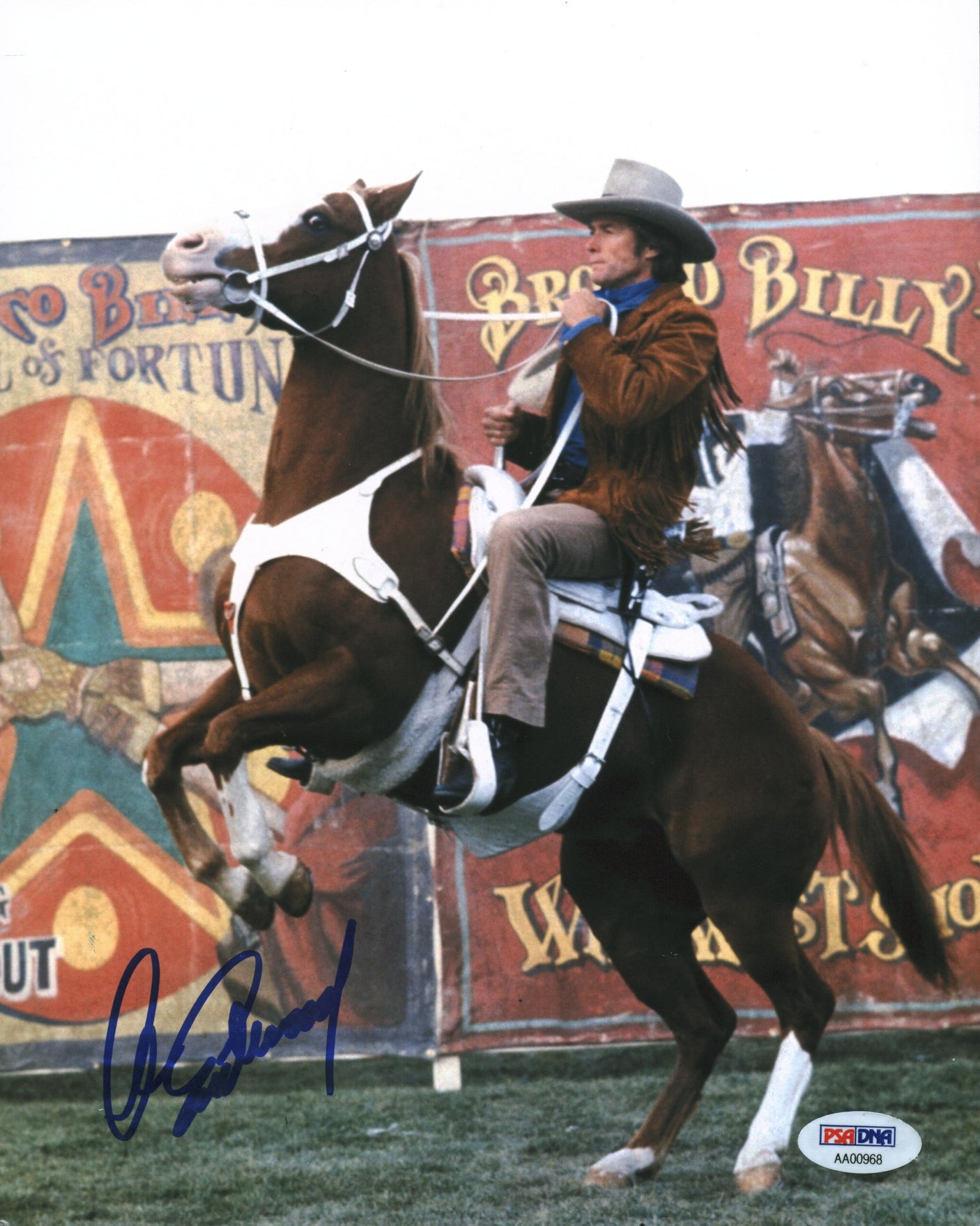 Clint Eastwood Bronco Billy Authentic Signed 8x10 Photo PSA/DNA #AA00968