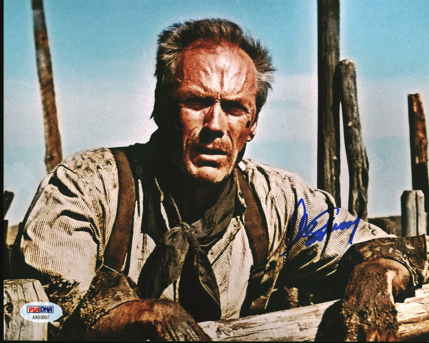 Clint Eastwood Unforgiven Authentic Signed 8x10 Photo PSA/DNA #AA03007