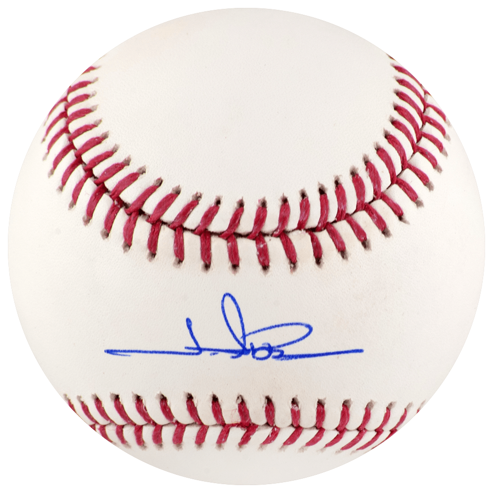 Jim Abbott Signed Rawlings Official MLB Baseball
