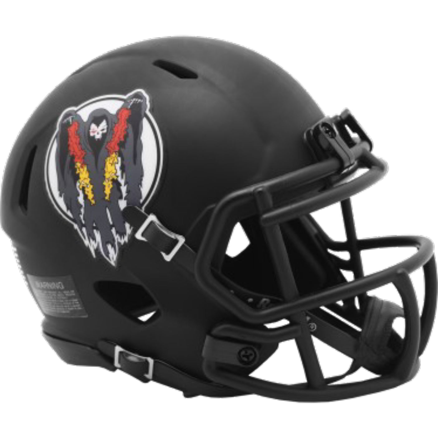 Air Force Falcons Ghostrider Limited Edition NCAA Mini Speed Football Helmet