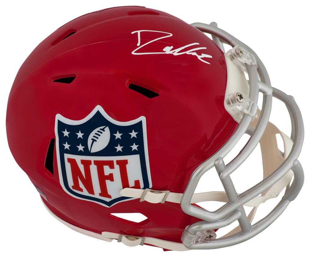 Drew Allar Signed NFL Shield FLASH Riddell Speed Mini Helmet