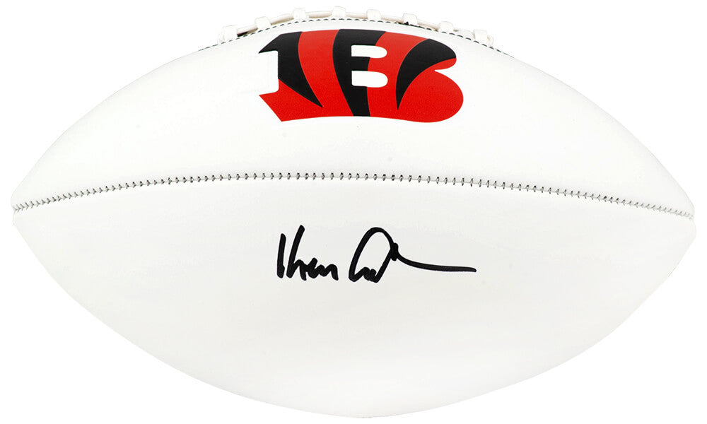 Ken Anderson Signed Cincinnati Bengals Franklin White Logo Football