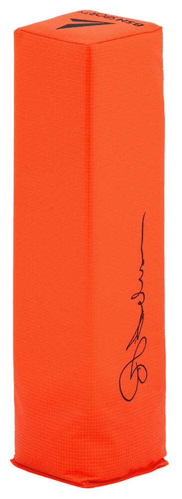 Ottis Anderson Signed BSN Orange Endzone Football Pylon