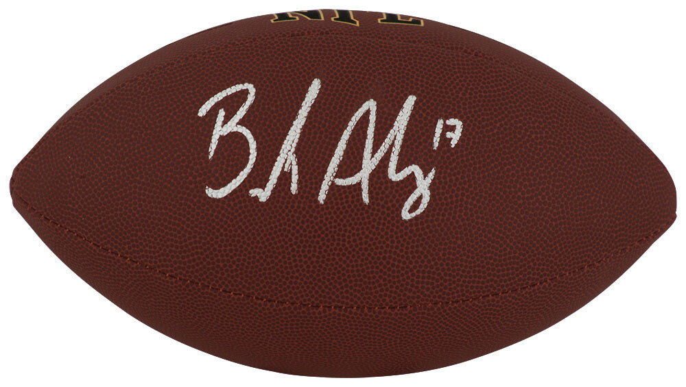Brandon Aubrey Signed Wilson Super Grip Full Size NFL Football