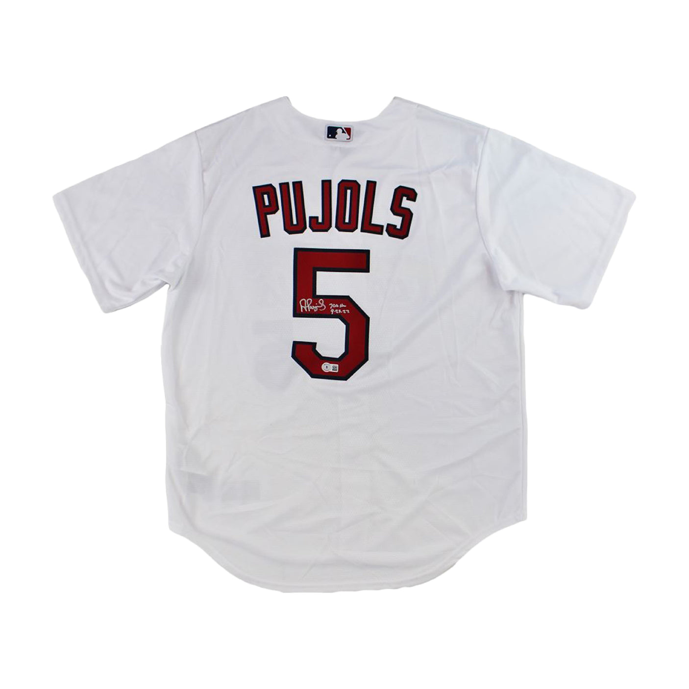 Albert Pujols Signed Authentic Cardinals Jersey MLB 700 HR