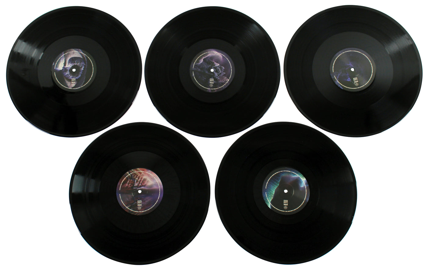 Tool (4) Keenan, Jones, Carey & Chancellor Signed Fear Inoculum Set BAS #AB14671