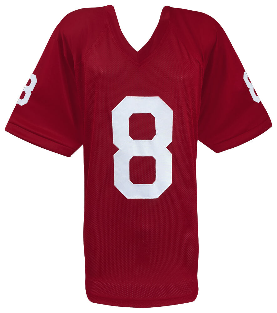 Kaelon Black Signed Red Custom College Football Jersey