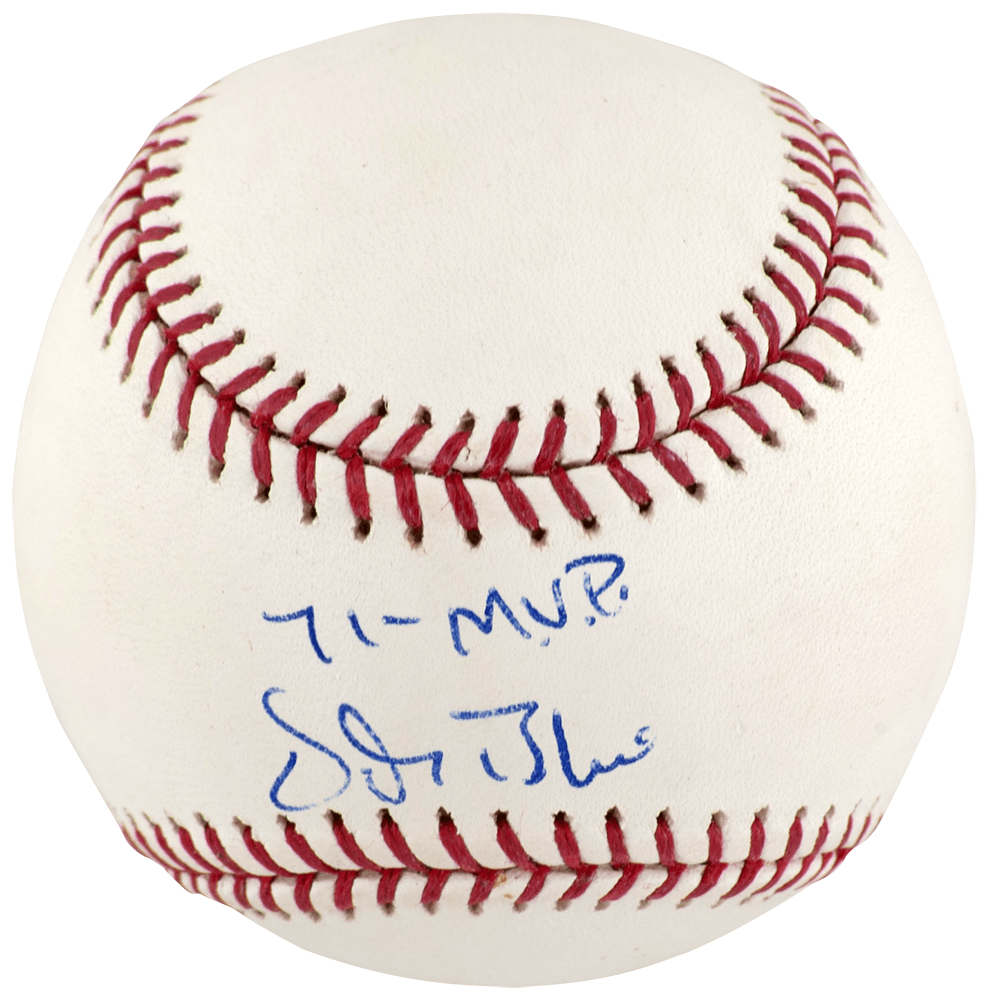 Vida Blue Signed Rawlings (Selig) MLB Baseball w/71 MVP