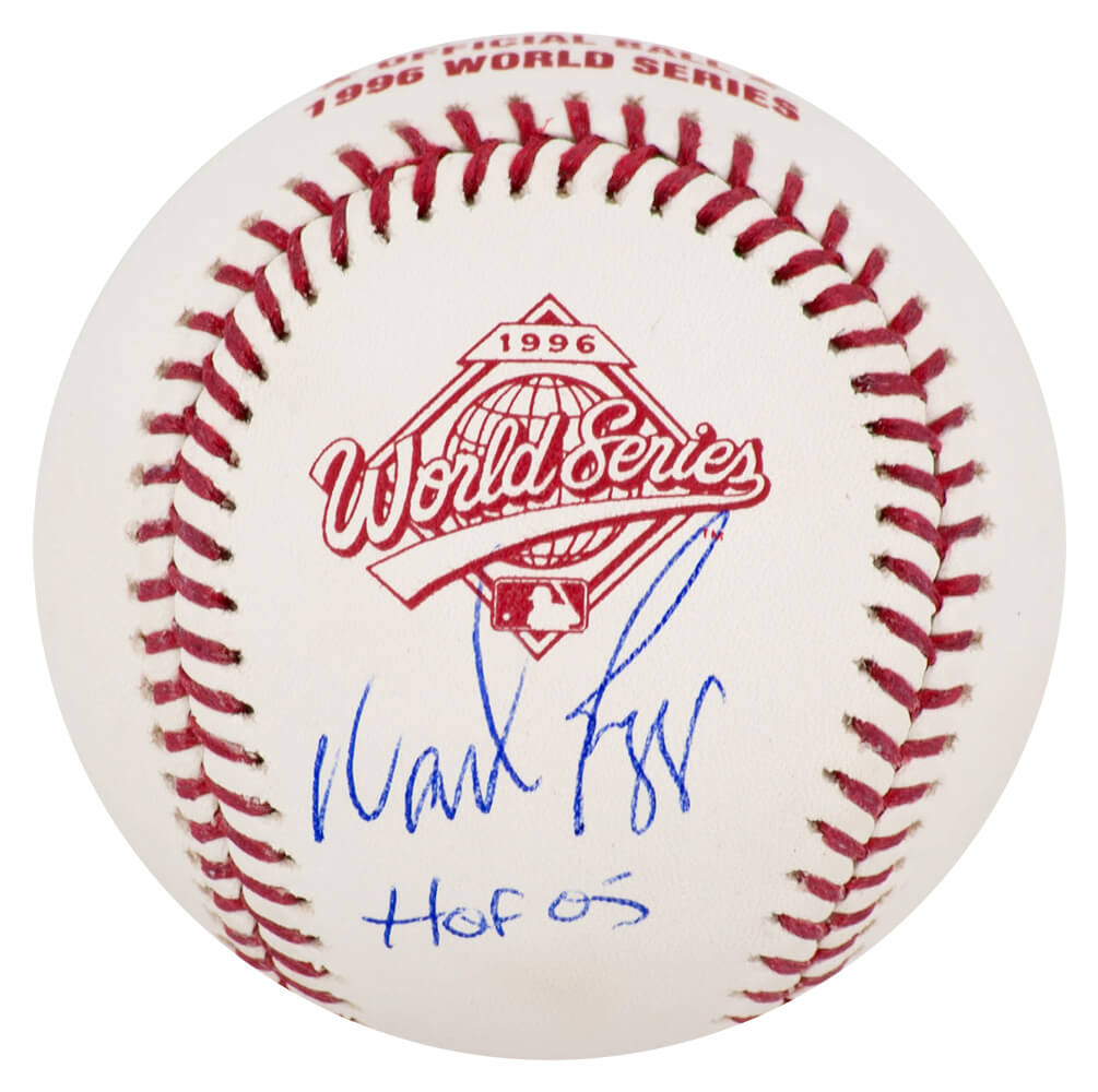 Wade Boggs Signed Rawlings 1996 World Series (New York Yankees) Baseball w/HOF'05