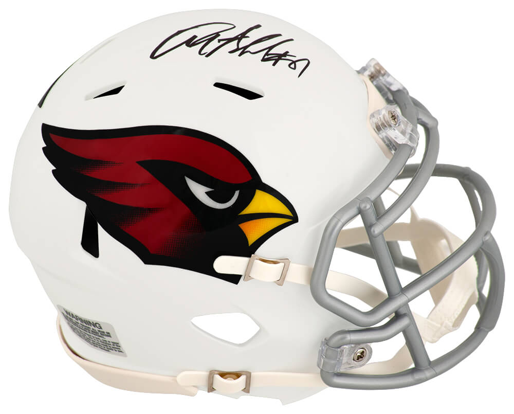 Anquan Boldin Signed Arizona Cardinals Riddell Speed Mini Helmet