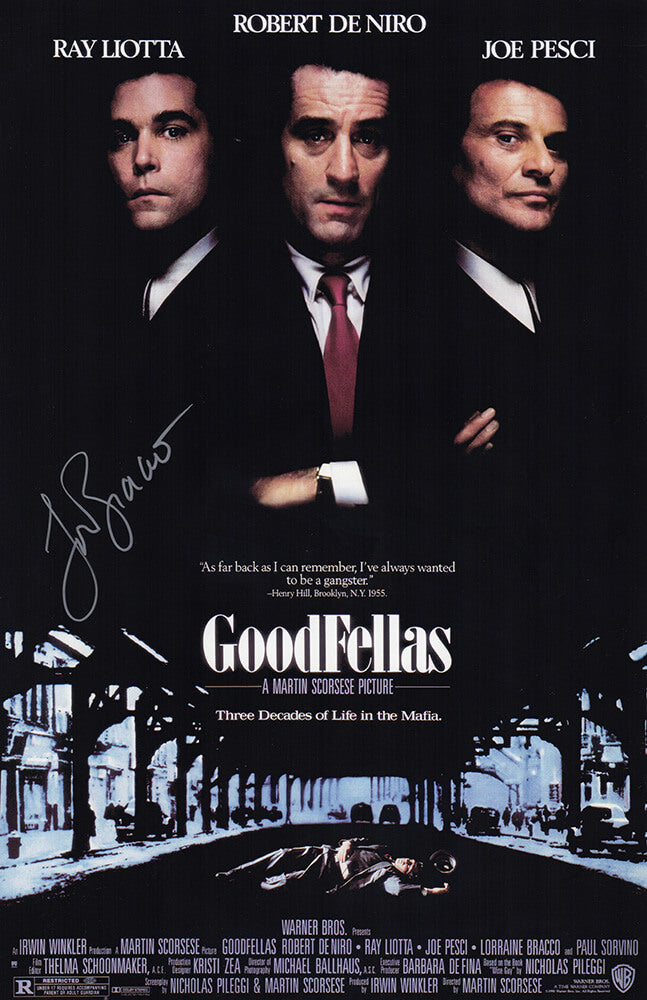 Lorraine Bracco Signed Goodfellas 11x17 Movie Poster