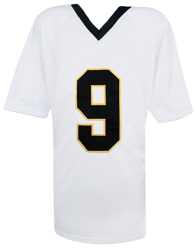 Drew Brees Signed White Custom Football Jersey (Beckett)