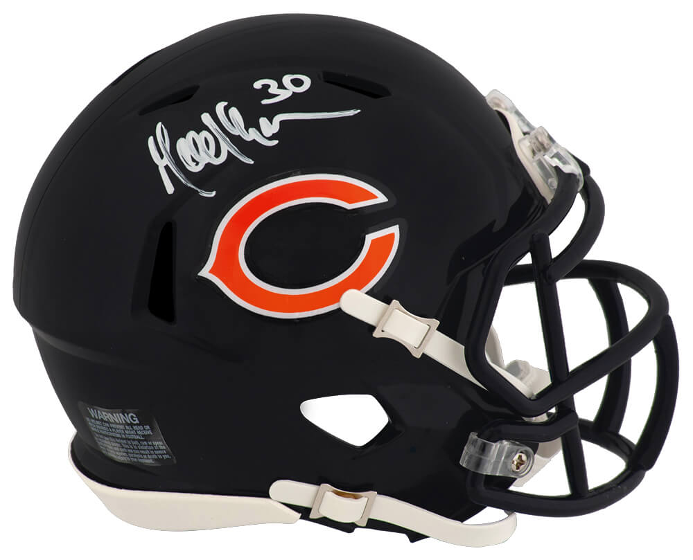 Mike Brown Signed Chicago Bears Riddell Speed Mini Helmet