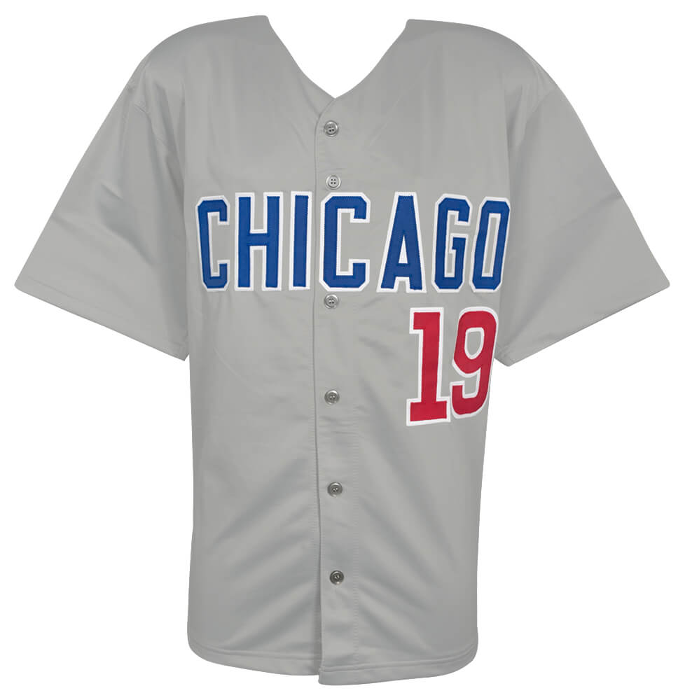 Owen Caissie Signed Grey Custom Baseball Jersey w/Go Cubs Go