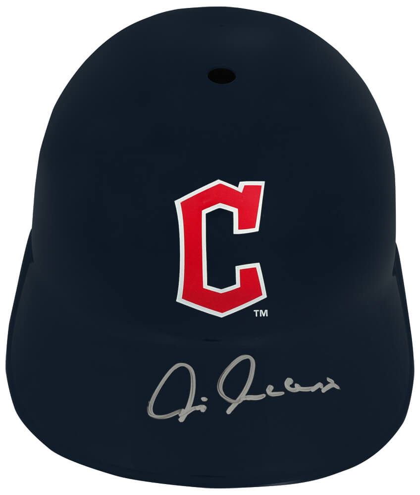 Chris Chambliss Signed Cleveland Guardians Souvenir Replica Batting Helmet