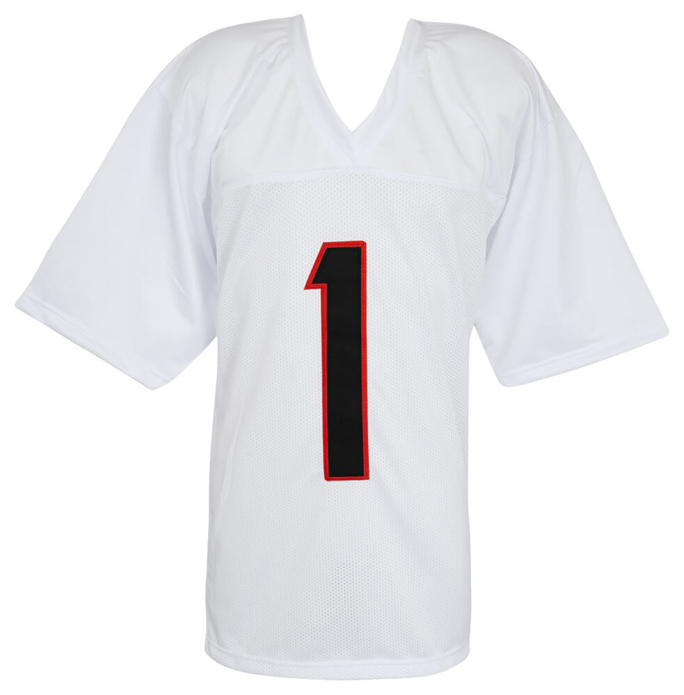Ja'Marr Chase Signed White Custom Football Jersey