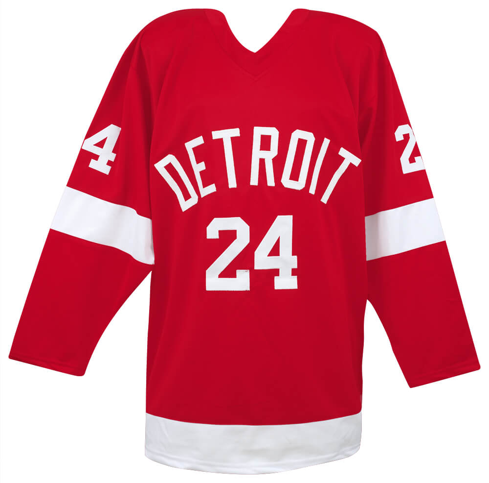 Chris Chelios Signed Red Custom #24 Jersey w/HOF 2013