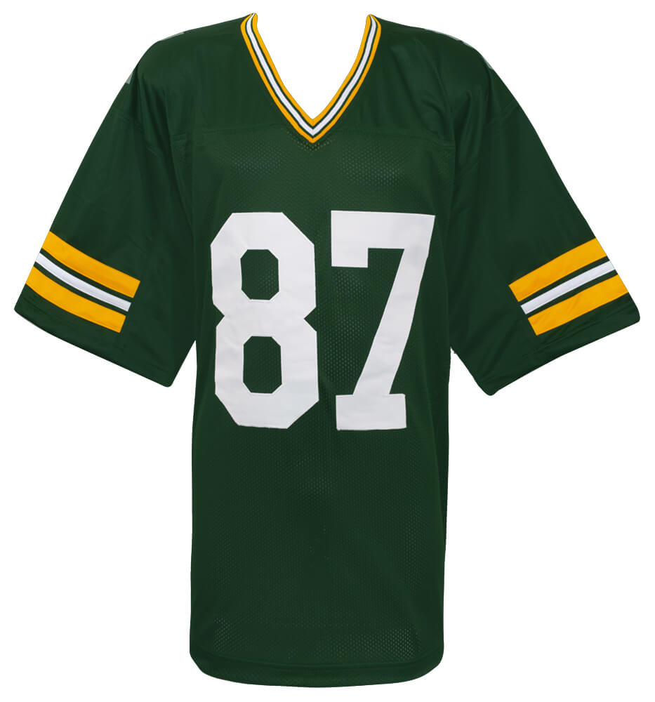 Mark Chmura Signed Green Custom Football Jersey w/SB XXXI