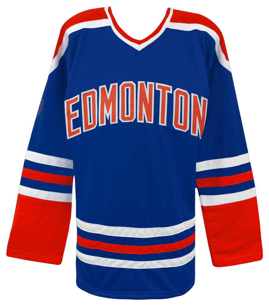 Paul Coffey Signed Blue Custom Hockey Jersey