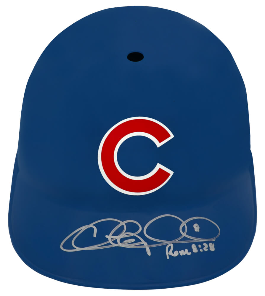 Chris Coghlan Signed Chicago Cubs Replica Batting Helmet