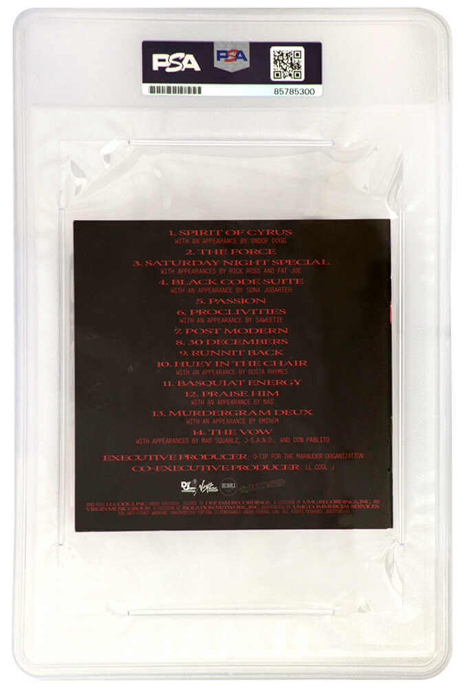 LL Cool J Signed 'The Force' 5x5 CD Book - (PSA/DNA Encapsulated)