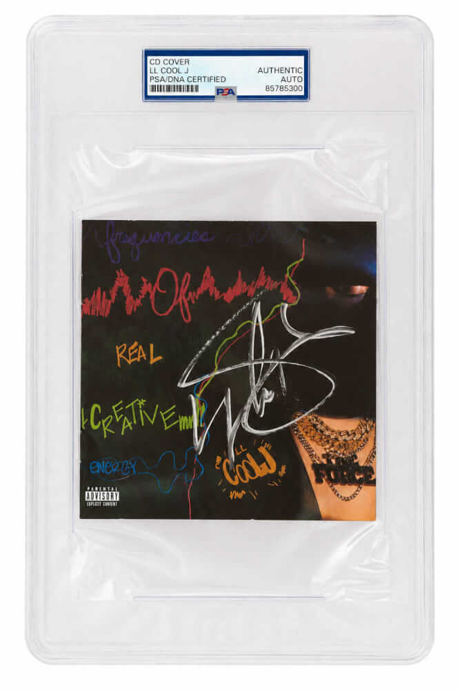 LL Cool J Signed 'The Force' 5x5 CD Book - (PSA/DNA Encapsulated)