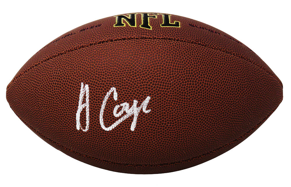 Amari Cooper Signed Wilson Super Grip Full Size NFL Football - (JSA)