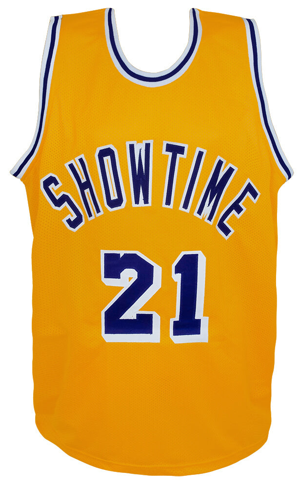 Michael Cooper Signed Gold Custom Basketball Jersey w/HOF'24