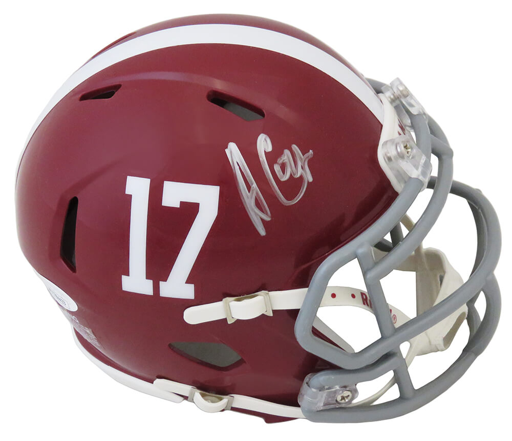 Amari Cooper Signed Alabama Crimson Tide #17 Riddell Speed Mini Helmet - (JSA)