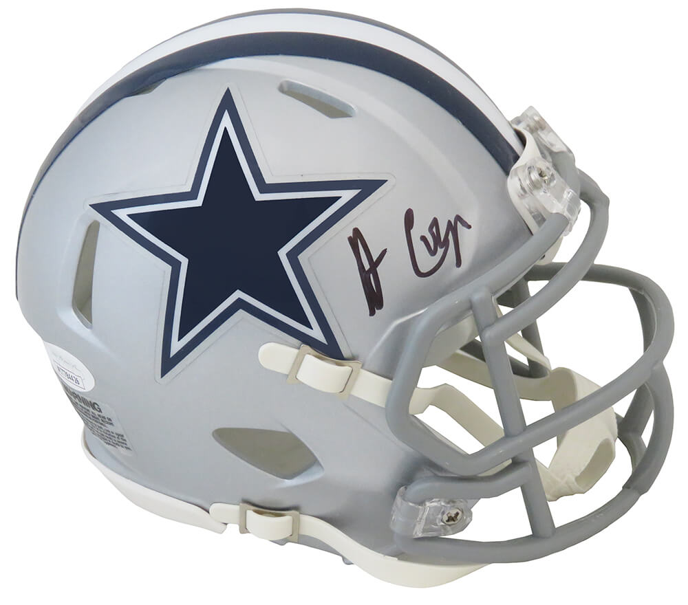 Amari Cooper Signed Dallas Cowboys Riddell Speed Mini Helmet - (JSA)