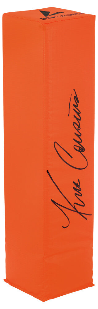 Kirk Cousins Signed BSN Orange Football Endzone Pylon - (Fanatics)