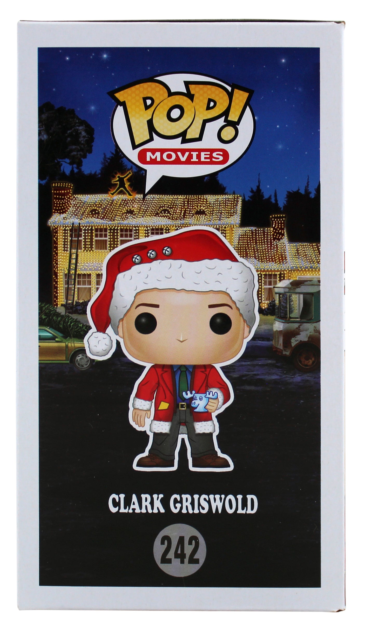Chevy Chase Christmas Vacation Signed Funko Pop Vinyl Figure BAS Wit #WA33651