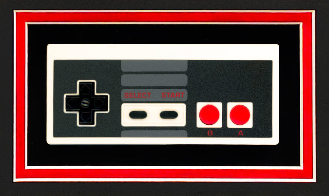 Mike Tyson Autographed Framed 8x10 Photo Nintendo Punch-Out!! With NES Controller Beckett BAS QR Stock #230181