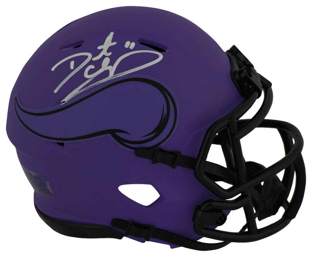 Daunte Culpepper Signed Minnesota Vikings RAVE Riddell Speed Mini Helmet