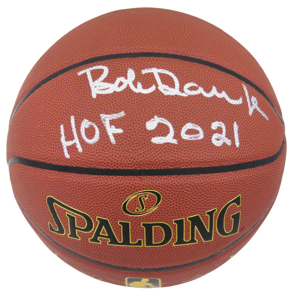 Bob Dandridge Signed Spalding Indoor/Outdoor NBA Max Grip Basketball w/HOF 2021