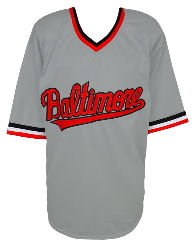 Rick Dempsey Signed Grey Throwback Custom Baseball Jersey w/MVP 83 WS