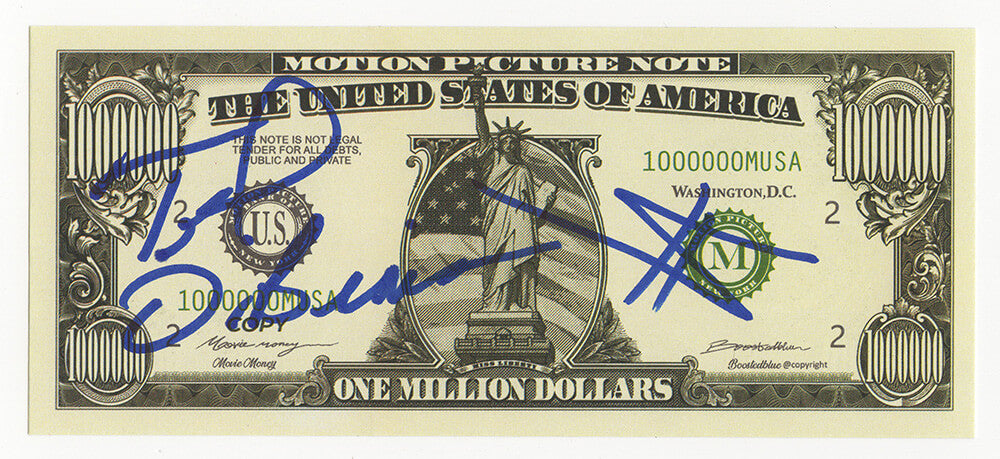Ted DiBiase Signed ($1M) One Million Dollar Novelty Bill