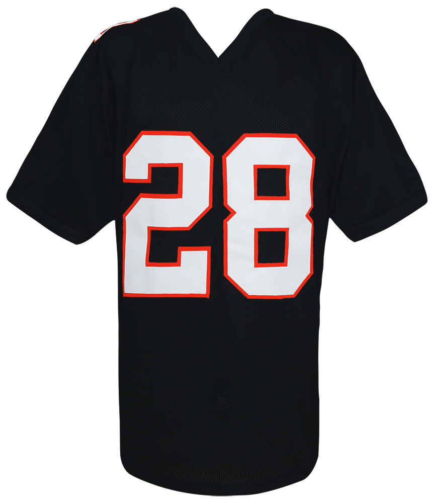 Corey Dillon Signed Black Custom Football Jersey w/Who Dey