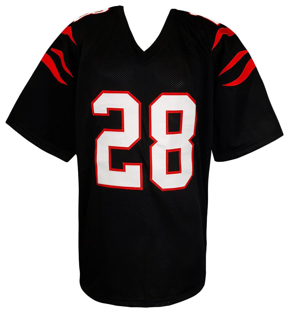 Corey Dillon Signed Black Custom Jersey