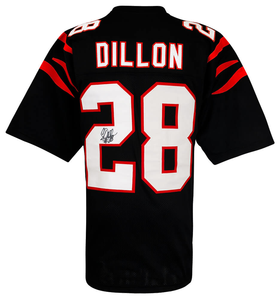 Corey Dillon Signed Black Custom Jersey
