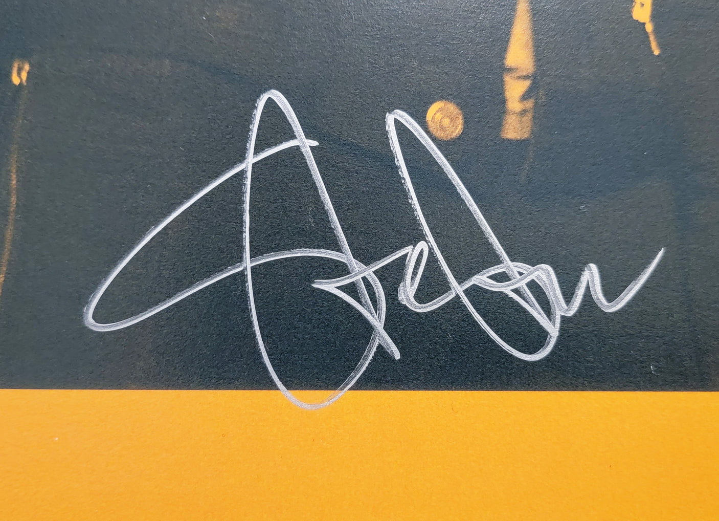 Billy Idol & Steve Stevens Autographed 11x17 Poster Beckett BAS Stock #209069