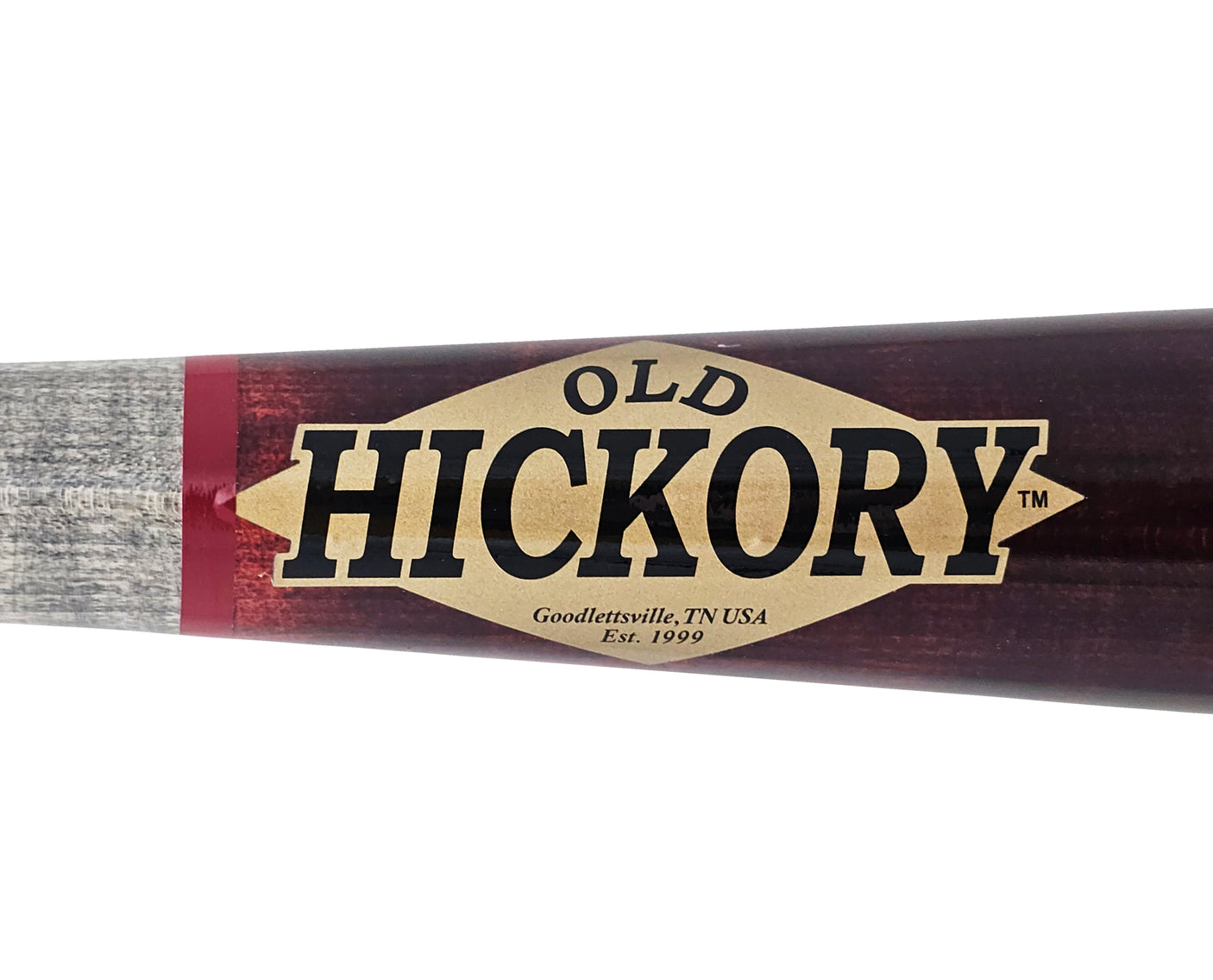 JD J.D. Martinez Autographed Wine & Grey Old Hickory Pro Maple Bat Red Sox, Tigers Beckett BAS Witness Stock #220623