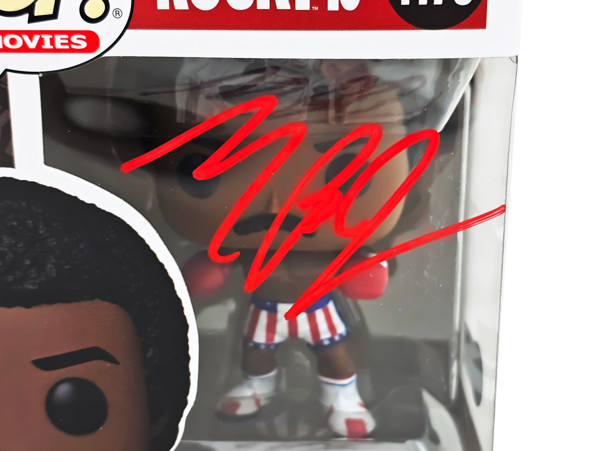 Michael B. Jordan Autographed Funko Pop Vinyl Figurine Beckett BAS Witness Stock #220631