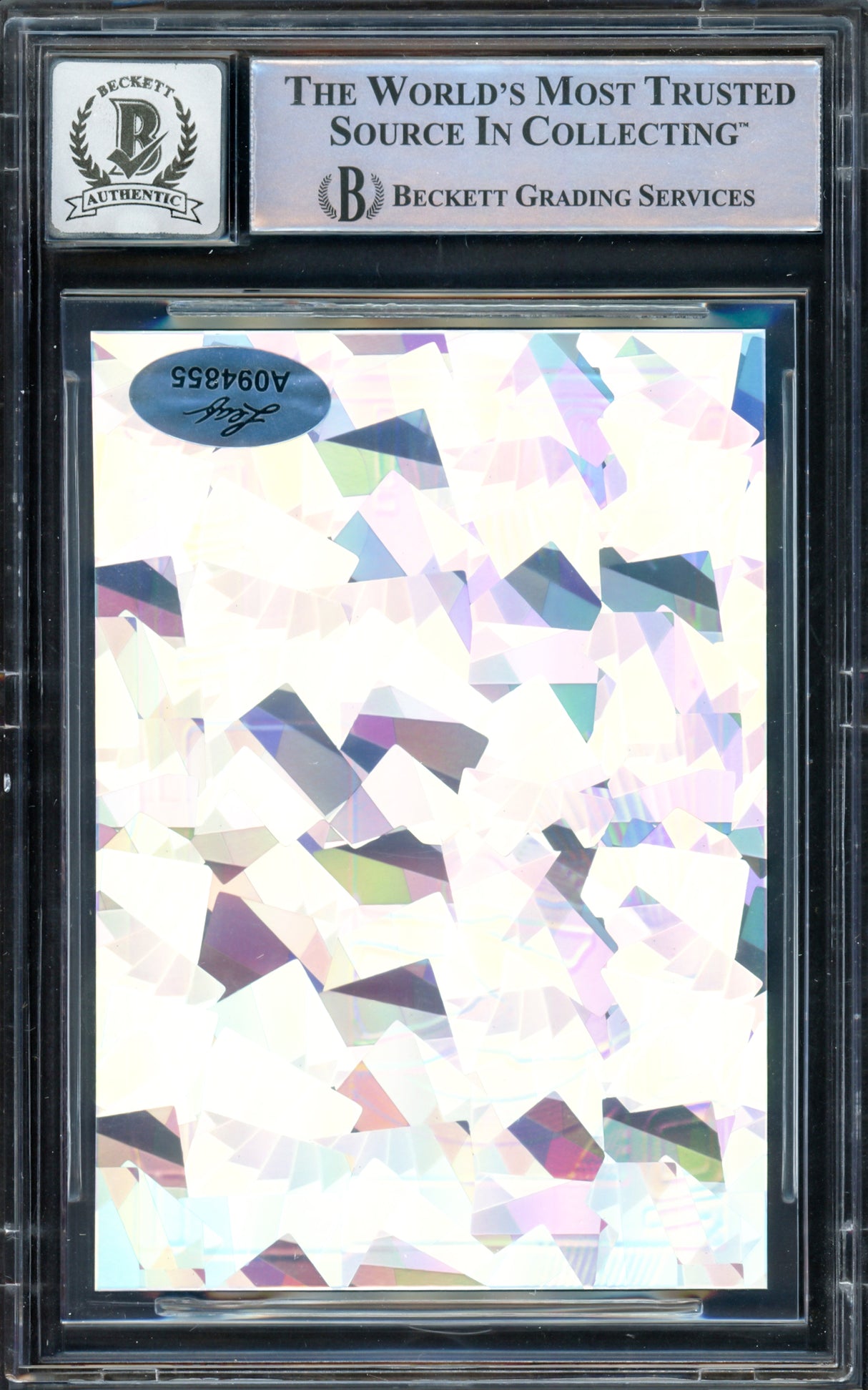 Jerry West Autographed 2022-23 Leaf Optichrome So Money Crystal Green Card #SMJW2 Los Angeles Lakers Auto Grade Gem Mint 10 Beckett BAS #16622148