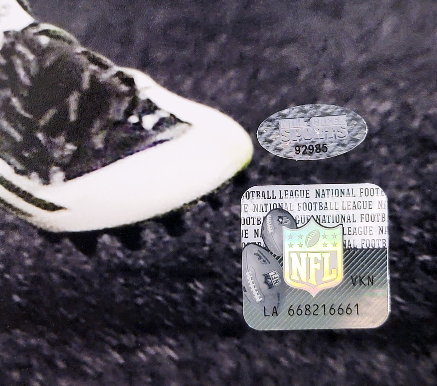 Tyler Lockett Autographed 16x20 Photo Seattle Seahawks Spotlight MCS Holo Stock #209200