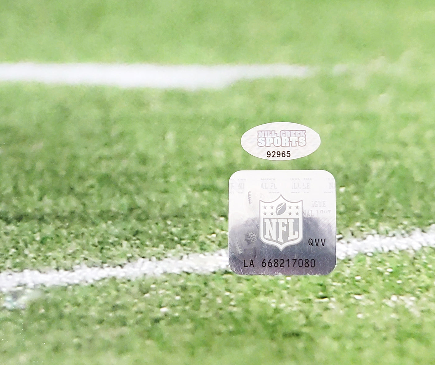 Tyler Lockett Autographed 16x20 Photo Seattle Seahawks Color Rush Green Jerseys MCS Holo Stock #209201