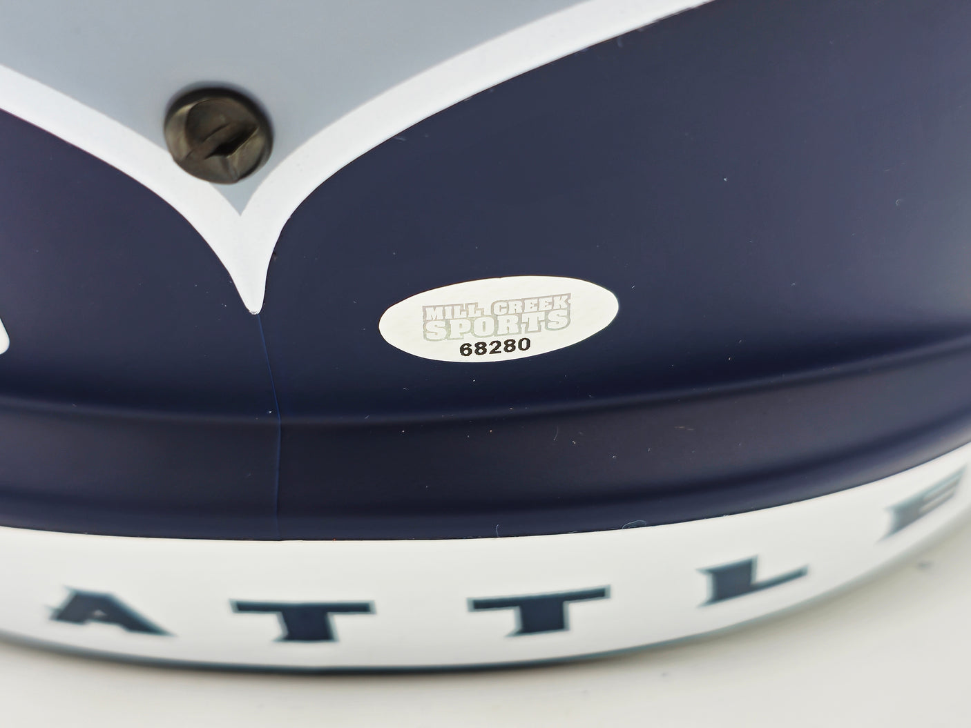 Devon Witherspoon Autographed Seattle Seahawks Blue Full Size Speed Replica Helmet MCS Holo Stock #235440