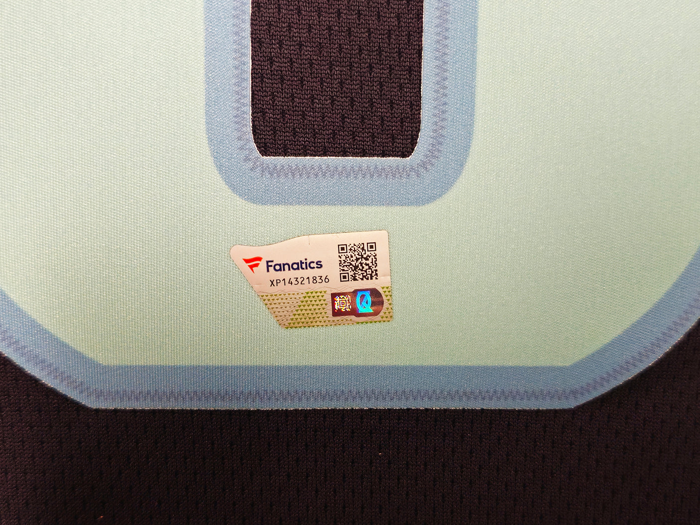 Seattle Kraken Riley Sheahan Autographed Blue Fanatics Breakaway Jersey Size XL With Inaugural Season Patch Fanatics Holo Stock #235590